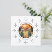 Cartes Pour Fêtes Annuelles Create your own nordic family photo christmas (Debout devant)