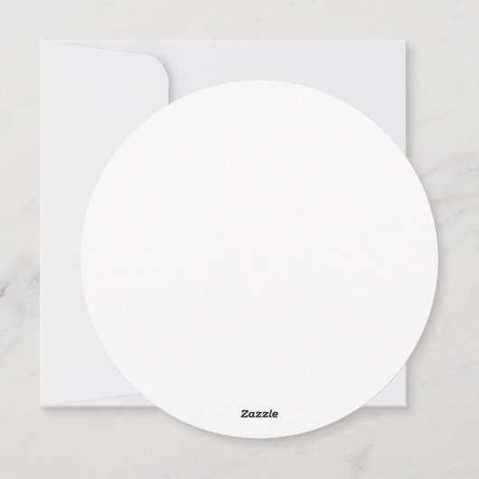 Cartes Pour Fêtes Annuelles Create Your Own white (Dos)