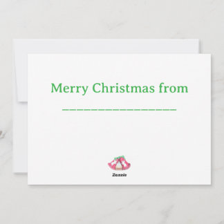 Cartes Pour Fêtes Annuelles Crèche cloche de Noël