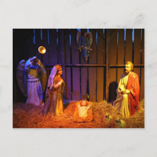 Cartes Pour Fêtes Annuelles Crèche de Noël à Washington DC