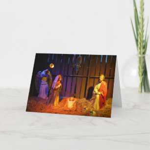 Cartes Pour Fêtes Annuelles Crèche de Noël à Washington DC
