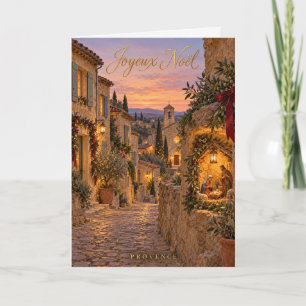 Cartes Pour Fêtes Annuelles Crèche de Noël de Provence