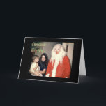 Cartes Pour Fêtes Annuelles Creepy Santa Christmas Cards<br><div class="desc">Try something different this holiday season with these creepy Santa Christmas cards.</div>