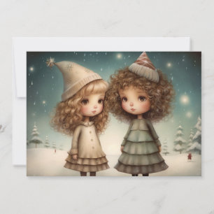 Cartes Pour Fêtes Annuelles Créer des souvenirs : Un joyeux vœu de Noël