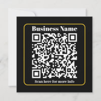 Créer un code QR d'entreprise instantanément scann