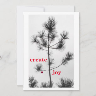 Cartes Pour Fêtes Annuelles Créez un Ornement de Noël en forme d'Arbre de Pin