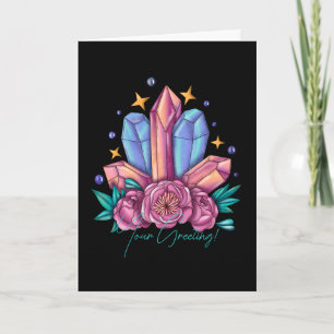 Cartes Pour Fêtes Annuelles Créez vos propres cristaux et Roses