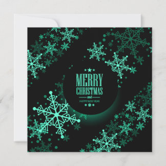 Cartes Pour Fêtes Annuelles Créez vos propres flocons de neige gras de Joyeux
