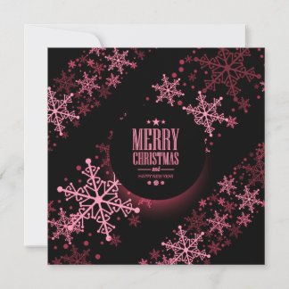Cartes Pour Fêtes Annuelles Créez vos propres flocons de neige gras de Joyeux