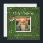 Cartes Pour Fêtes Annuelles Créez vos propres photos de famille Joyeux Noël<br><div class="desc">Créez vos propres photos de famille Joyeuse carte de Noël. Envoyez vos voeux de Noël à vos amis et à votre famille avec cette carte de Noël très personnelle. Vous pouvez ajouter vos propres photos,  ajouter votre texte et vos noms.</div>