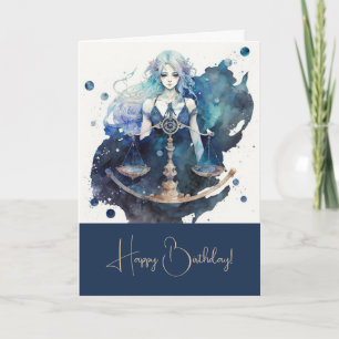 Cartes Pour Fêtes Annuelles Créez votre propre bibliothèque bleue et Turquoise