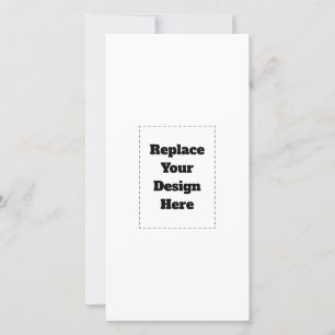 Cartes Pour Fêtes Annuelles Créez votre propre blanc 