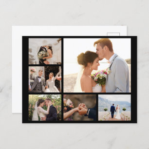 Cartes Pour Fêtes Annuelles Créez votre propre collection photo 6 noir