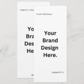 Cartes Pour Fêtes Annuelles Créez votre propre conception et impression (Devant / Derrière)