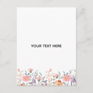 Cartes Pour Fêtes Annuelles Créez Votre Propre Floral 