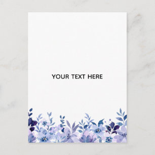 Cartes Pour Fêtes Annuelles Créez votre propre floral