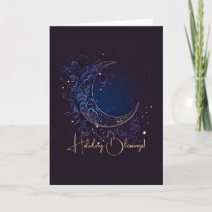 Cartes Pour Fêtes Annuelles Créez votre propre Lune Bleue Magique