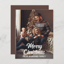 Créez votre propre photo personnalisée Noël