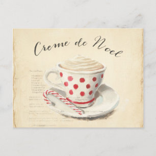 Cartes Pour Fêtes Annuelles Creme de Noel