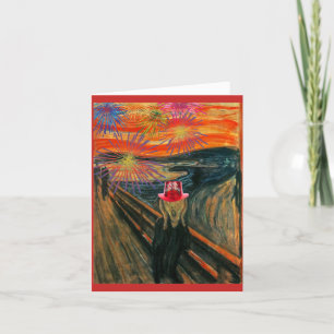 Cartes Pour Fêtes Annuelles Cri, Bonne année, Beaux-Arts de Munch