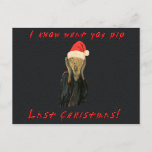 Cartes Pour Fêtes Annuelles Cri de Noël