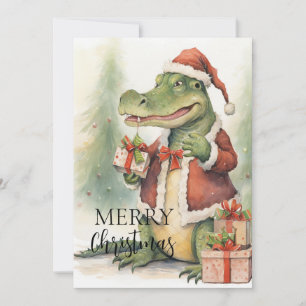 Cartes Pour Fêtes Annuelles Croc A Claus
