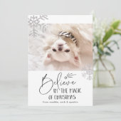 Cartes Pour Fêtes Annuelles Croire | Photo d'animal de compagnie (Debout devant)