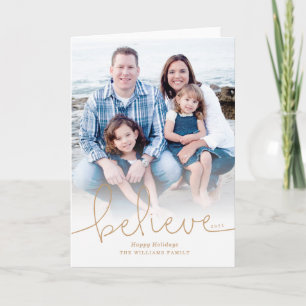 Cartes Pour Fêtes Annuelles Croire photo de vacances