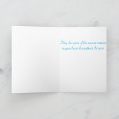 Cartes Pour Fêtes Annuelles Crois, aie la foi (Intérieur)