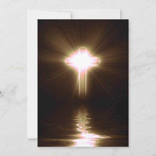 Cartes Pour Fêtes Annuelles Croix (Devant)