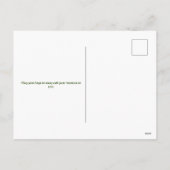 Cartes Pour Fêtes Annuelles Croix celtique : Fête de la Saint Patrick (Dos)