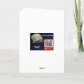 Cartes Pour Fêtes Annuelles Croix/Crucifix de bénédictions de Pâques (Dos)