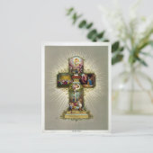 Cartes Pour Fêtes Annuelles Croix de Pâques (Debout devant)