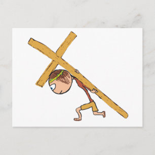 Cartes Pour Fêtes Annuelles Croix de Pâques