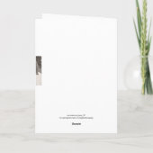 Cartes Pour Fêtes Annuelles Croix des bénédictions de Pâques (Dos)