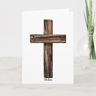 Cartes Pour Fêtes Annuelles Croix Rugueuse