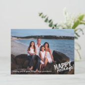 Cartes Pour Fêtes Annuelles Croquis Joyeuses Fêtes (Debout devant)