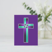 Cartes Pour Fêtes Annuelles Cross Easter (Debout devant)