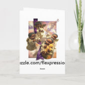 Cartes Pour Fêtes Annuelles Croyez (Dos)