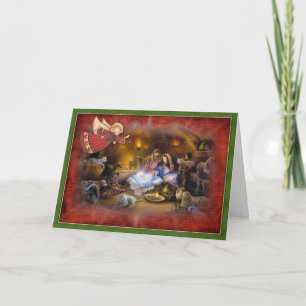 Cartes Pour Fêtes Annuelles Croyez En Les Miracles De Noël