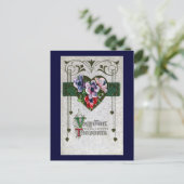 Cartes Pour Fêtes Annuelles Cru Valentine d'anémones (Debout devant)