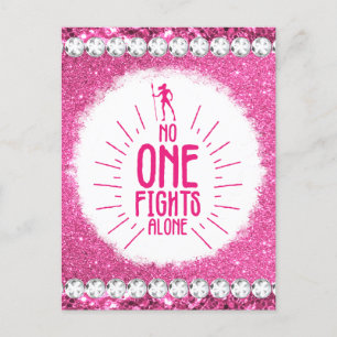 Cartes Pour Fêtes Annuelles Crush cancer du sein de la conscience mois surviva