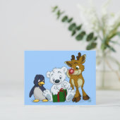 Cartes Pour Fêtes Annuelles Cubes de Noël (Debout devant)