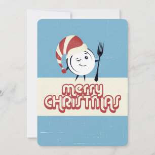 Cartes Pour Fêtes Annuelles Cuisine de Noël personnalisée