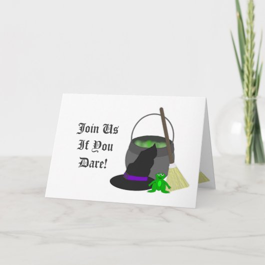 Cartes Pour Fêtes Annuelles Cuisson éffrayante (Devant)