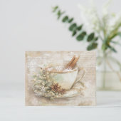 Cartes Pour Fêtes Annuelles Cup of hot chocolate (Debout devant)