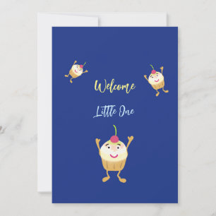 Cartes Pour Fêtes Annuelles cupcakes amusants