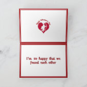 Cartes Pour Fêtes Annuelles Cupid for Valentine's Day (Intérieur)