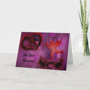 Cartes Pour Fêtes Annuelles Cupidon a raison pour la Saint Valentin
