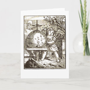 Cartes Pour Fêtes Annuelles Cupidon attaqué par des abeilles